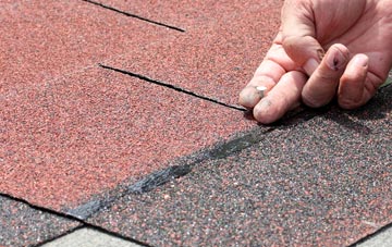 Grain asphalt roof repairs